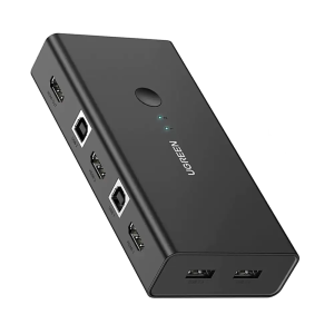 UGREEN CM200 HDMI Switch Box 2 In 1 Out KVM Switching