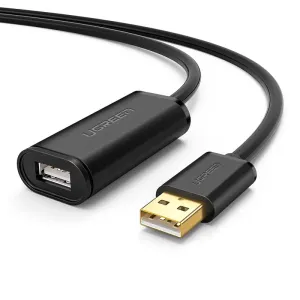 UGREEN US121 USB 2.0 Male to USB A Female Active Extension Cable 20M