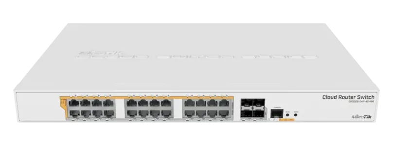 MikroTik CRS328-24P-4S+RM 24 Port Gigabit Ethernet PoE Switch