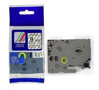 Brother 9mm × 8m Black on White Label Tape TZ2-221