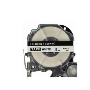Epson SS9KW 9mm × 8m Black on White Tape
