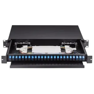 Lightwave LW-ODF-24LC-Load-RM Fiber Patch Panel