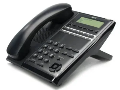 NEC IP7WW-12TXH-B1 12 Button Display Speaker Telephone Black