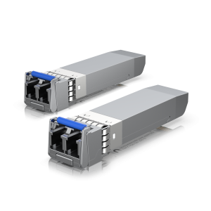 Ubiquiti UFiber SFP+ Single-Mode Module 10Gbps 10km 2 Pack UACC-OM-SM-10G-D-2